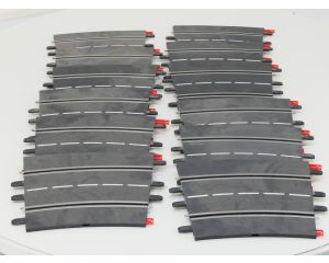 Schaal 1:24 Carrera 20020578 bocht 4/15° (12). Ongepoetst #8800