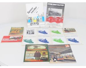 Partij spoor- en smalspoorpublicaties Nederland – tijdschriften, brochures en boekwerken #8892