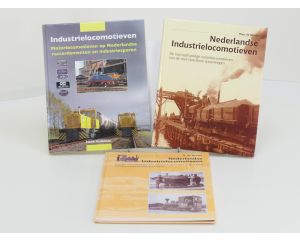 Set Nederlandse Industrielocomotieven – Motor- en stoomlocomotieven op industriesporen - Hardcover #8895