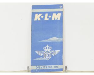 KLM Dienstregeling – geldig vanaf 1 december 1947 – interne uitgave #8947