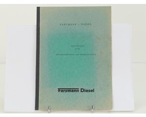 Farymann Diesel – set van 5 originele handleidingen en onderdelenlijsten #8953