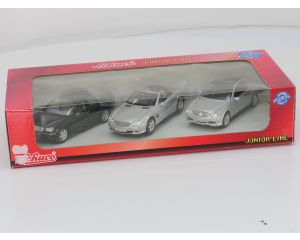 Schaal 1:24 Schuco Junior Line set van 3 verschillende Mercedes-Benz modellen #9099