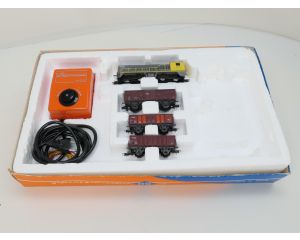 Schaal H0 Roco 4155, 4311C, 4028 en 4315 B goederentrein set van de NS #9197