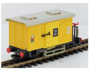 Playmobil 4102 goederenwagen geel