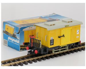 Playmobil 4102 goederenwagen geel