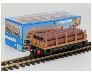 Playmobil 4105 rongenwagen met buizenlading