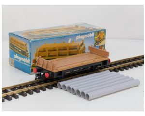 Playmobil 4105 platte wagen met lading