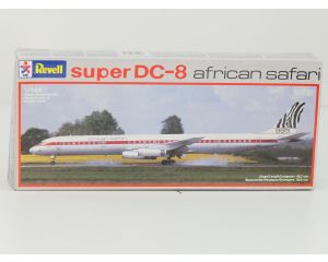 Schaal 1:144 Revell super DC-8 African Safari met DC8-71 ombouw kit #9301