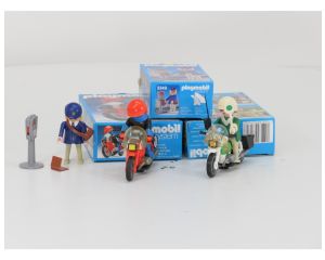 Playmobil 3564 3349 3565 Set Motoragent Lovely Rita Motorrijder OVP