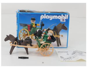 Playmobil 3481 Western koets met dokter inclusief handleiding en OVP #9527