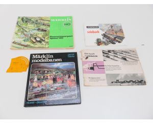 Set van 4 märklin boeken met M-Railsjabloon #9669