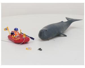 Playmobil 4489 Rubberboot met Potvis & Duikers VVP #9909