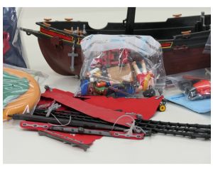 Playmobil 3900 Piratenschip met Piratentoren & Uitbreidingssets VVP #9913