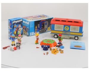 Playmobil 4231 Circusorkest met 3477 Circus Woonwagen en 3392 Muzikale Clowns VVP #9920