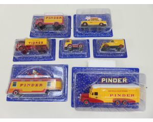 Schaal 1:43, 1:50 en 1:64 NEW OLD STOCK IXO Altaya Cirque Pinder Circus set 7-delig #9839