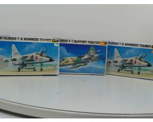 Schaal 1:48 Fujimi 5A30 5A31 F-1 and T-2 Fighter trio #156