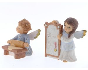 Goebel Nina & Marco figuren "Suikerbakker" en een engel die het deeg rolt #5206