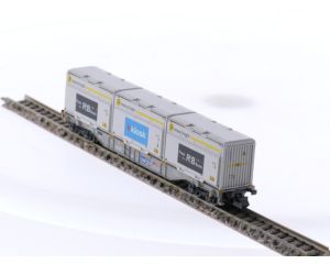 Schaal N Minitrix 18405 platte wagen van de SBB #5310
