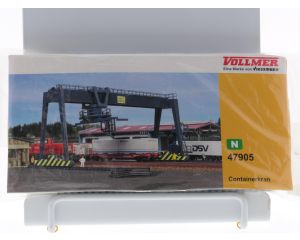 Schaal N Vollmer 47905 Containerkraan Bouwpakket #5339