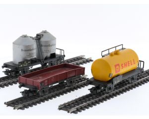 Schaal H0 Märklin 4502, 4511 en 4903 Goederenwagon set van de DB #5391
