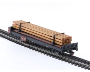 Schaal H0 Metropolitan 8020 Houten Ladingwagon KP Bios-Holz Van De SBB #P134