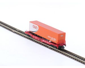 Schaal N Fleischmann 845309 zakwagen van de DB #5469