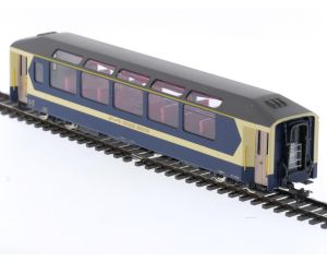 Schaal H0m Fulgurex 4114/1 panoramawagen 1e klas 112 van de MOB. OPTISCHE SCHADE / OPTICAL DAMAGE #P145