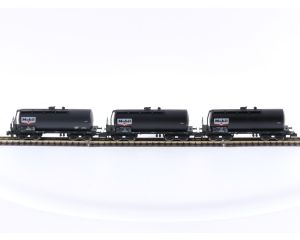 Schaal N Minitrix 15508 set ketelwagens van de DB #5508