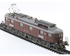 Schaal H0 Fulgurex elektrische locomotief Swiss BLS Ae 6/8 No. 206 van de BLS. OPTISCHE SCHADE / OPTICAL DAMAGE #P157