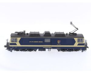 Schaal H0m Fulgurex 4113 elektrische locomotief GDe 4/4 6001 van de MOB #P160