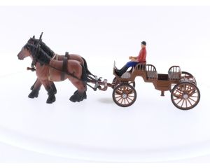 Schaal 1:32 Siku 4671 Carriage with Horses #4020