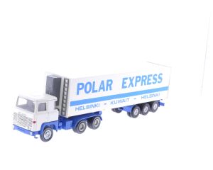 Schaal 1:50 Tekno Nederland Polar express Vrachtwagen met oplegger #4077