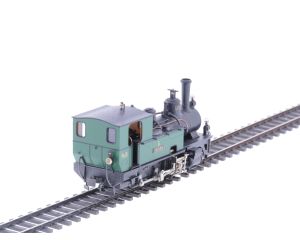Schaal H0m Ferro Suisse stoomlocomotief G3/4 nr. 5 "Engedin" van de RhB #P177