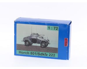 Schaal 1:72 Mars Horsch 801/Sdkfz 222 Panzer voertuig #4157