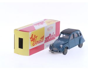 Schaal 1:43 Solido Citroën 2CV 1966 Blue. #4240 