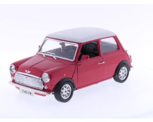 Schaal 1:16 Bburago gold 3309 Mini cooper 1960 rosso Made in italy #4264
