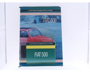 Schaal 1:43 Brumm Fiat 500 giorgio nada editore auto met boekje #4267