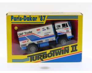 Schaal 1:50 Portegies truck models DAF Turbotwin II Parijs-Dakar 1987 Jan de Rooy 632. #6046