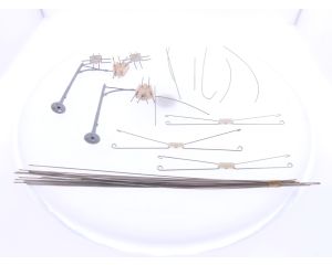 Schaal H0 Brawa 6117, 6120, 6140 & assortiment bovenleidingdraad #5889