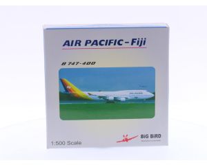 Schaal 1:500 Big Bird 5-2003-27 Air Pacific - Boeing 747-400 Reg.Nr. 9V-SMD #6272