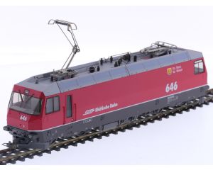 Schaal H0m Bemo 1259 106 elektrische locomotief Ge 4/4 III van de RhB #P195