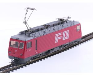 Schaal H0m Bemo 1262 207 elektrische locomotief HGe 4/4 II van de FO #P199