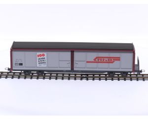 Schaal H0m Bemo 2278-1 schuifwandwagen 5107 '100 Jahre Anni Ons' van de RhB #P213