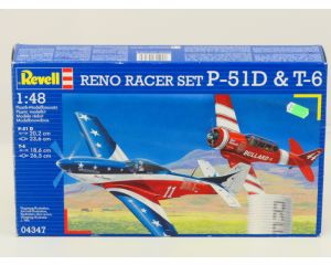 Schaal 1:48 Revell 04347 Reno Racer Set P-51D & T-6 #224