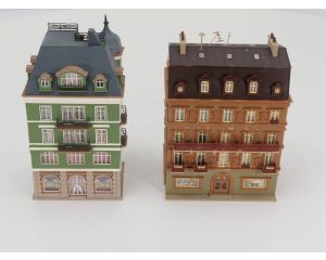 Schaal H0 Set Vollmer 3782 City hotel  - Vollmer 3771 bank #3237