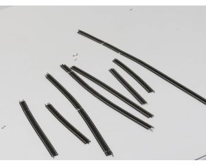 Schaal N-spoor 1:160 Fleischmann Tandradrail +/- 280 cm #3302