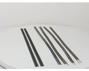 Schaal H0 2 st. Roco 42201 rechte rails +/- 180 cm - 4 st. rechte rails  +/- 360 cm #3318