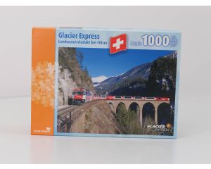 Puzzel Glacier Express Landwasserviadukt bei Filisur 1000 stukjes #4741