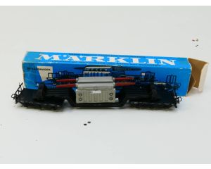 Schaal H0 Märklin 4617 Deutsche bahn Kuilwagen met trafo - Märklin 4618 Deutsche Bahn kuilwagen zonder kist #3007