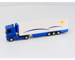 Schaal 1:43 Eligor Renault Magnum Integral trailer #3079